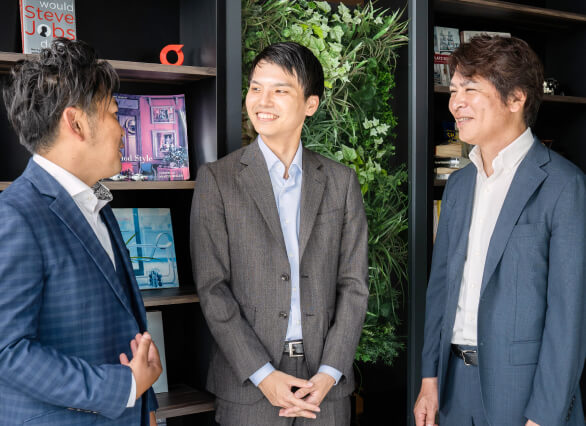 志の高い社員が集まり<br>助け合いチャレンジして<br>さらなる高みへ