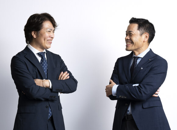 お互いに信頼を寄せて<br>パートナーとして<br>高め合う